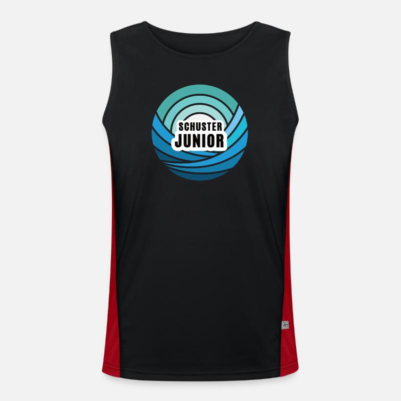 Schuster Junior Nachfolger Sohn Kind Junge Funktionelles Kontrast-Tank Top für Männer 