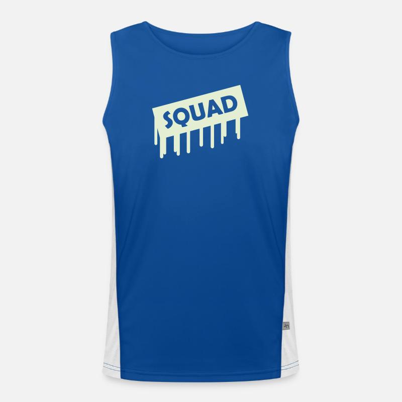 Squad Men's Functional Contrast Tank Top 