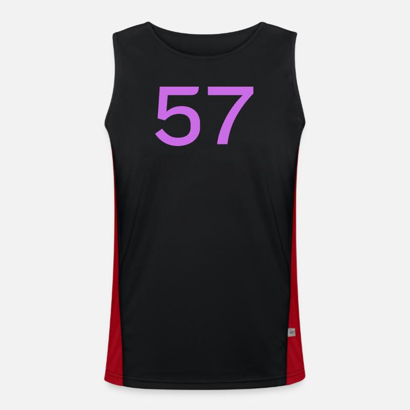 57 Men's Functional Contrast Tank Top 