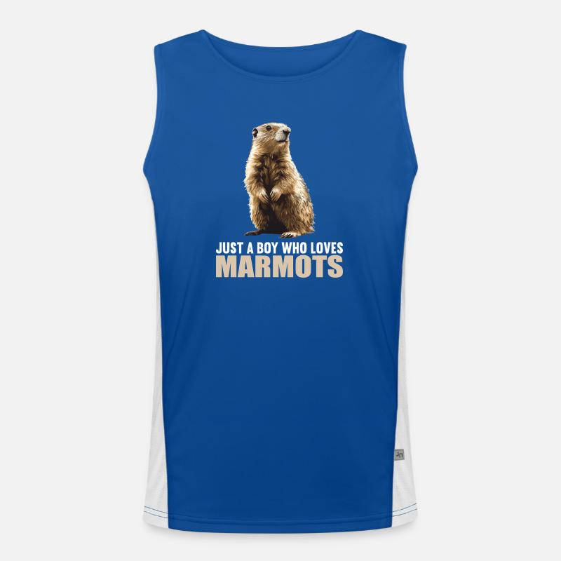 Marmots Groundhog Men's Functional Contrast Tank Top 