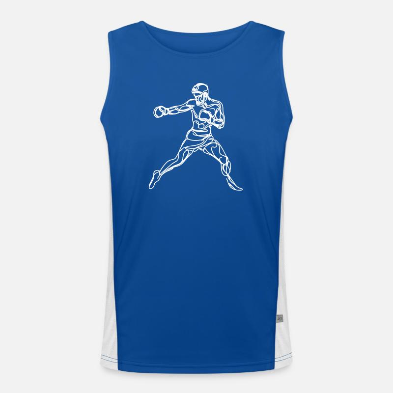 Graphismes Boxer Débardeur respirant contrasté Homme 