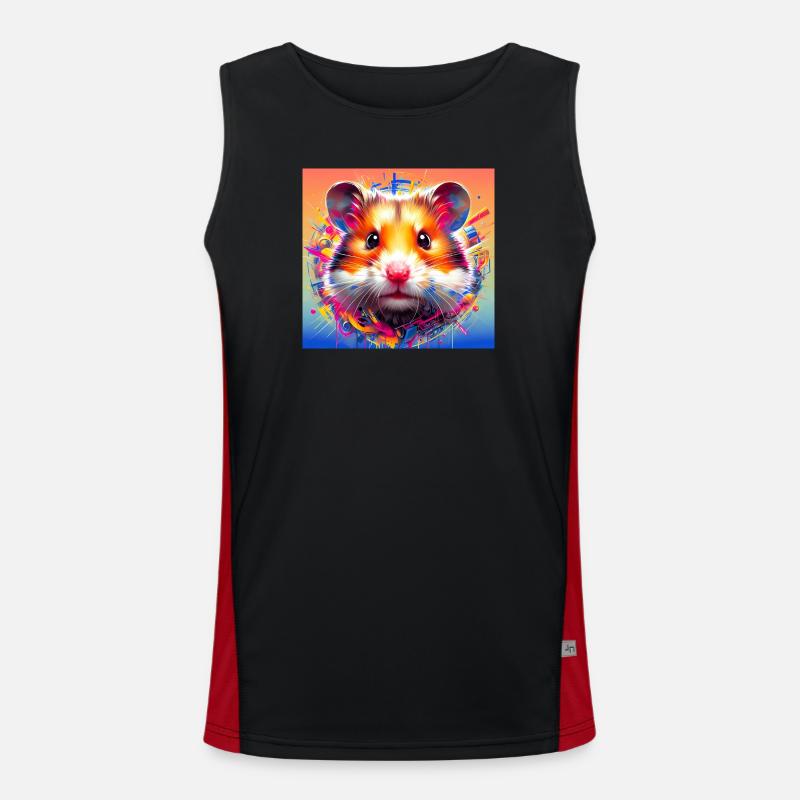 hamster Débardeur respirant contrasté Homme 