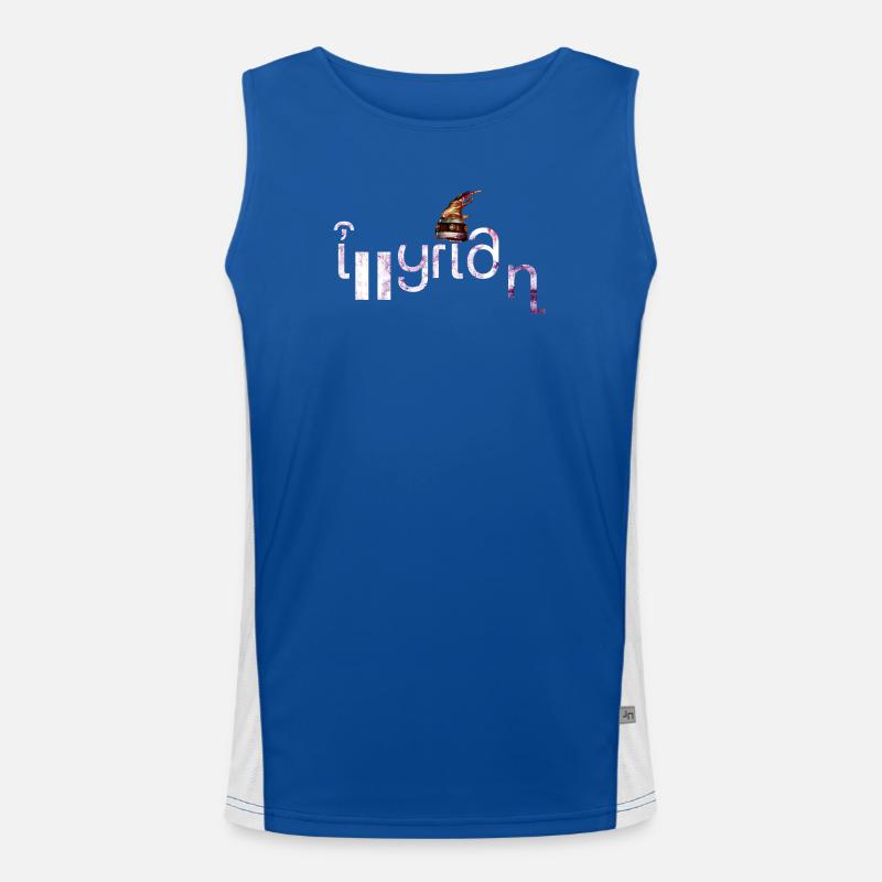 Illyrian Men's Functional Contrast Tank Top 