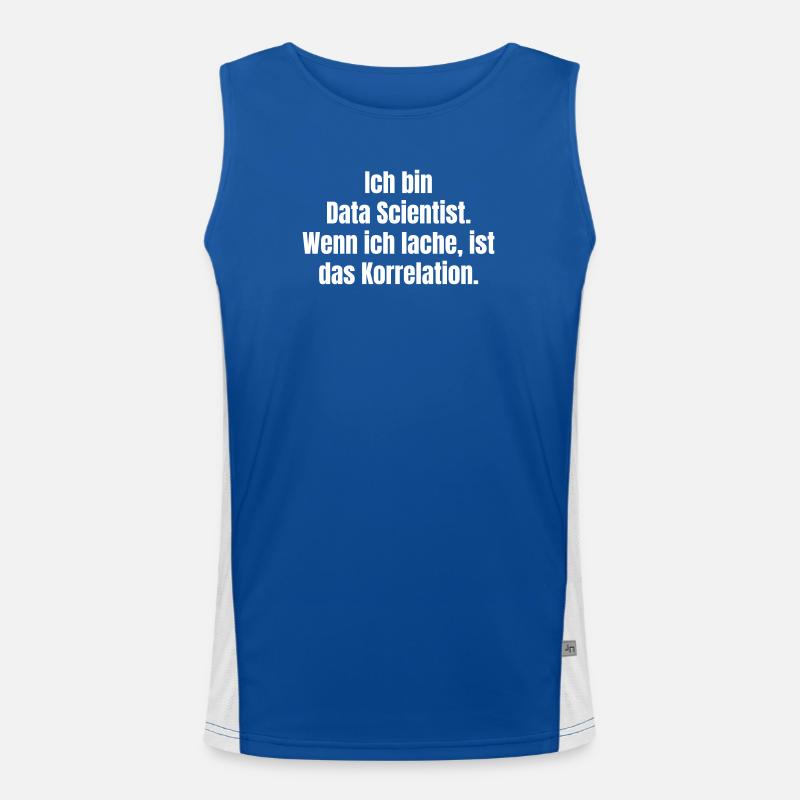I'm a Data Scientist Saying Men's Functional Contrast Tank Top 