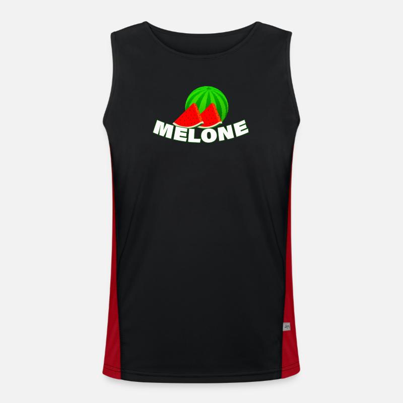 melon Men's Functional Contrast Tank Top 