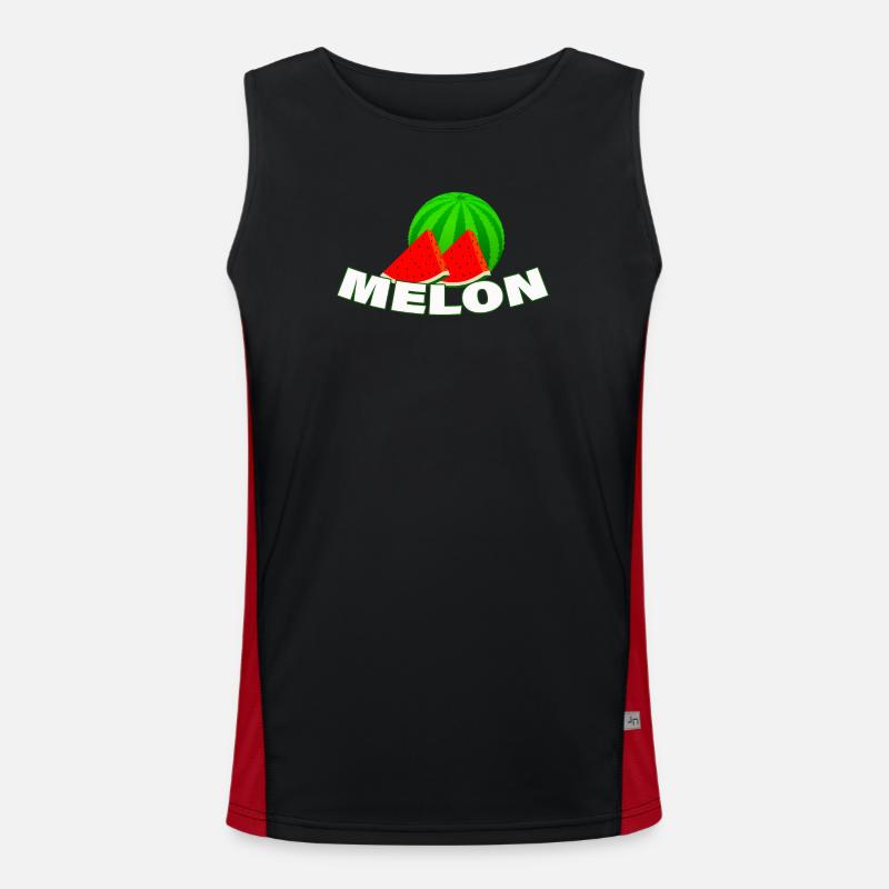 MELON Men's Functional Contrast Tank Top 