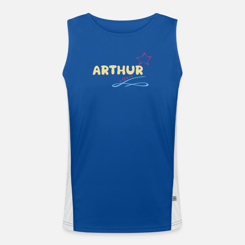 Arthur Men's Functional Contrast Tank Top 
