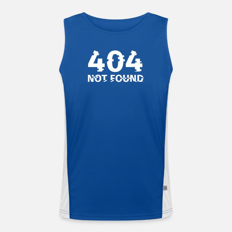 Computer, Internet, Computer Men's Functional Contrast Tank Top 