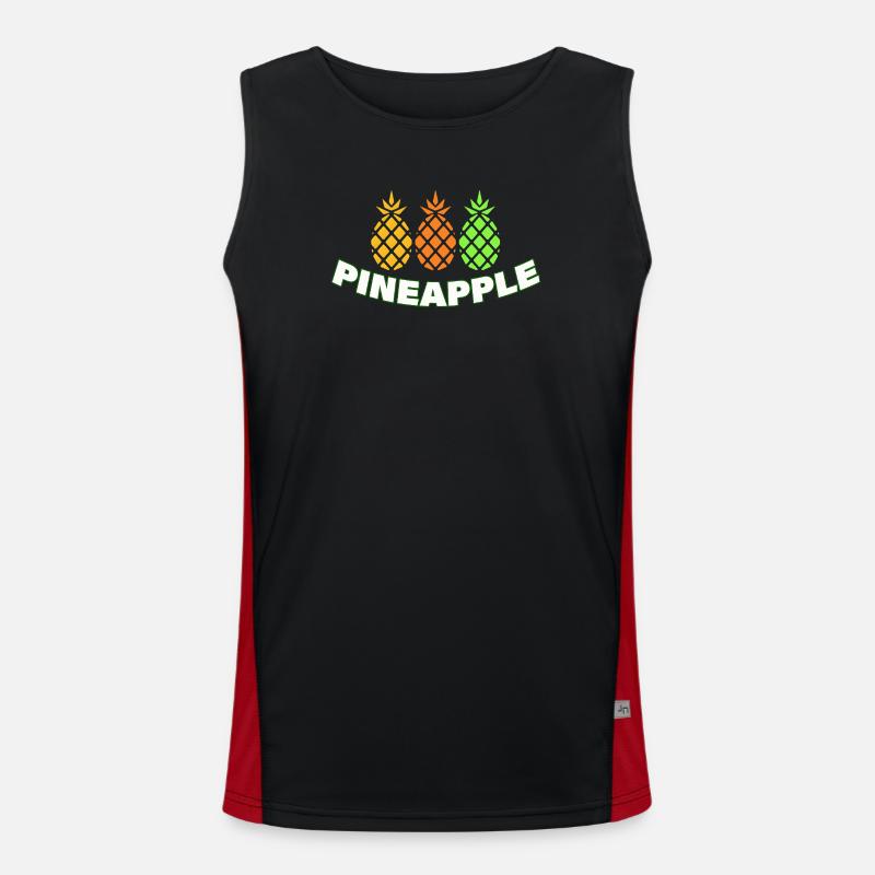 PINEAPPLE Funktionelles Kontrast-Tank Top für Männer 