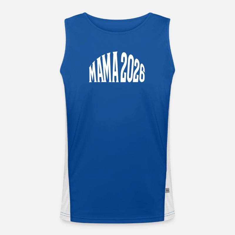 Maman 2026 Débardeur respirant contrasté Homme 