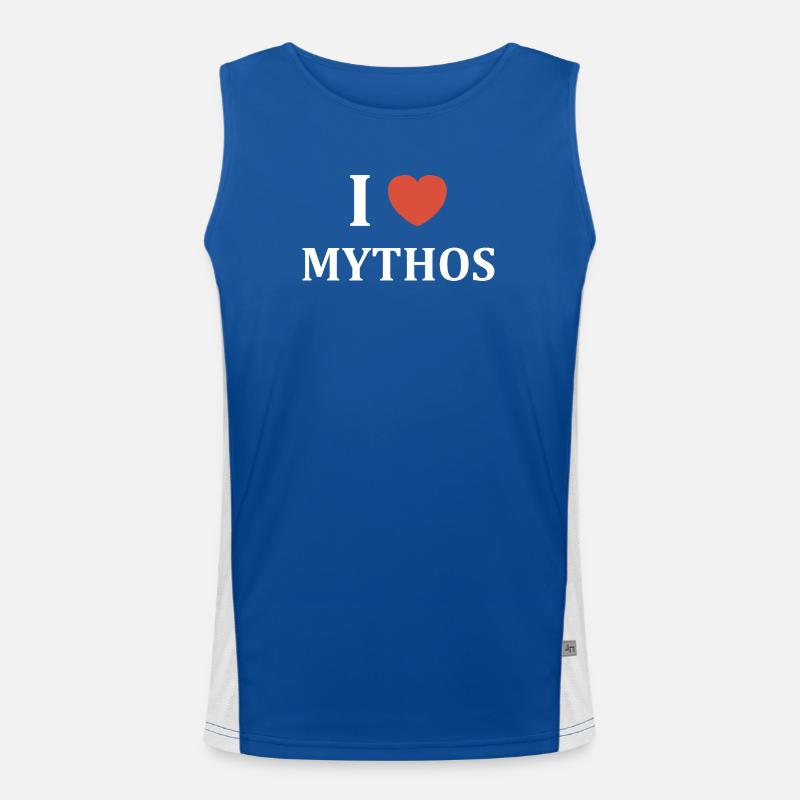 Mythos Funktionelles Kontrast-Tank Top für Männer 