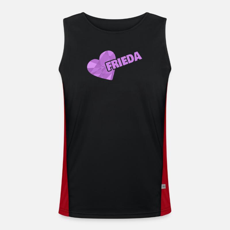Frieda as a crown Men's Functional Contrast Tank Top 