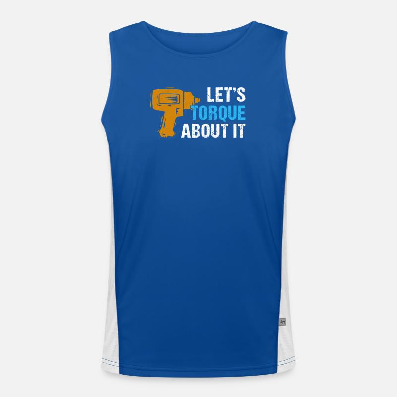 Mechanical Engineering Mechanical Engineer Men's Functional Contrast Tank Top 