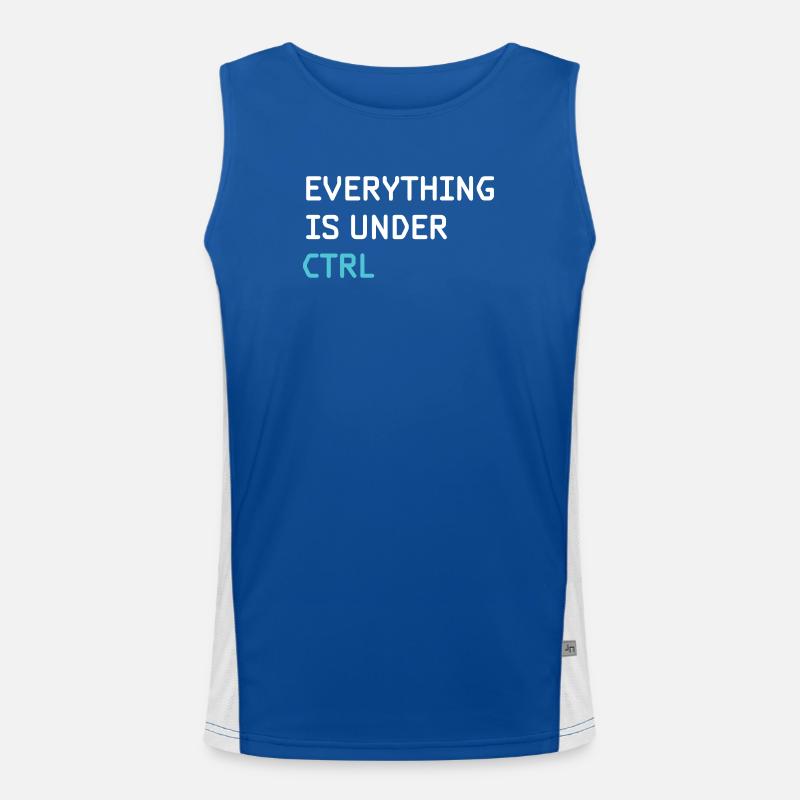 Funny Programming – Programmierer, Softwareingenieur, Funktionelles Kontrast-Tank Top für Männer 