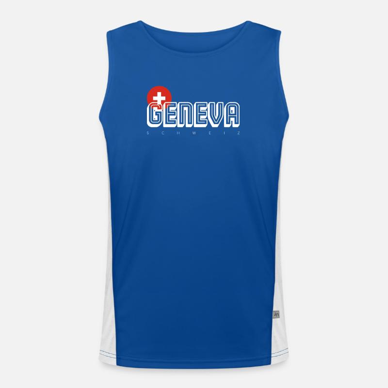 Geneva Men's Functional Contrast Tank Top 