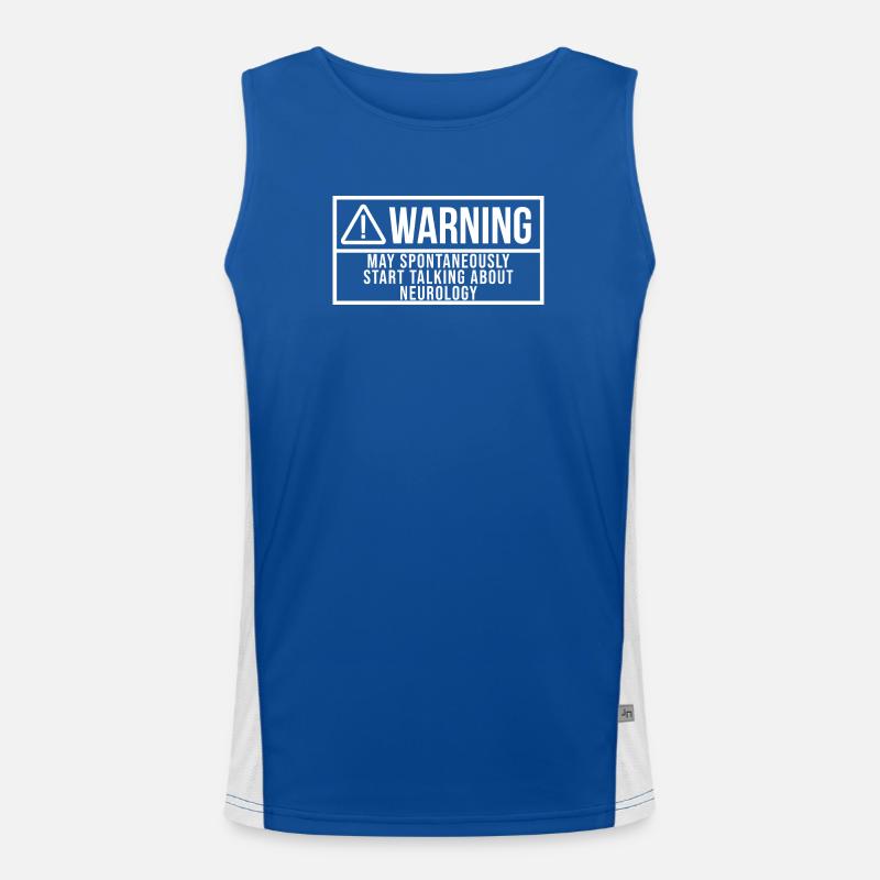 Neurologie Funktionelles Kontrast-Tank Top für Männer 