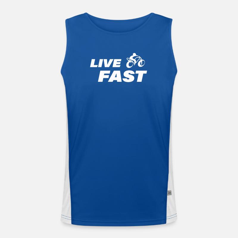 FAST Funktionelles Kontrast-Tank Top für Männer 