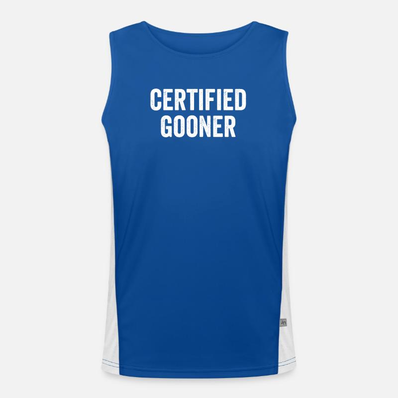 Gooner certifié Gooning Débardeur respirant contrasté Homme 