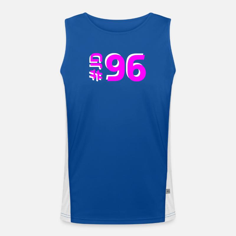 JD96 Men's Functional Contrast Tank Top 