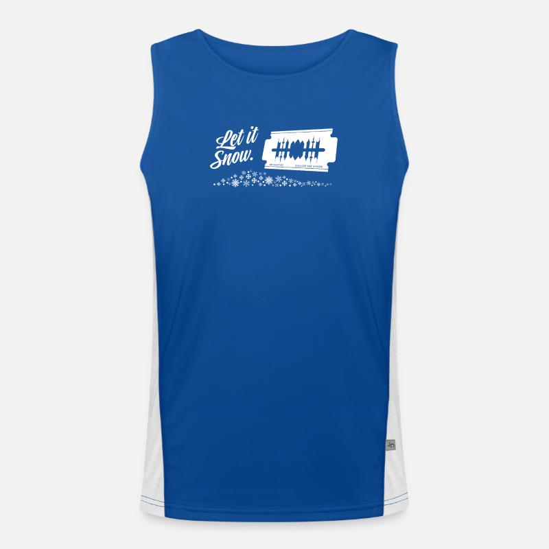 Let it snow! FFM Men's Functional Contrast Tank Top 