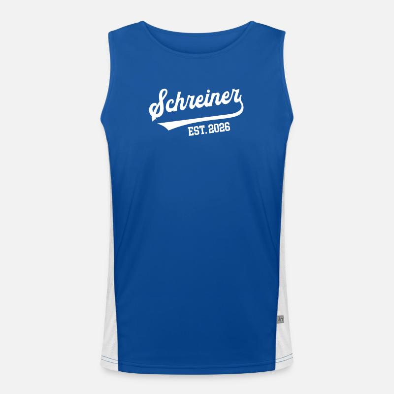 Carpenter 2026 Apprenticeship Profession Carpentry Apprentice Men's Functional Contrast Tank Top 