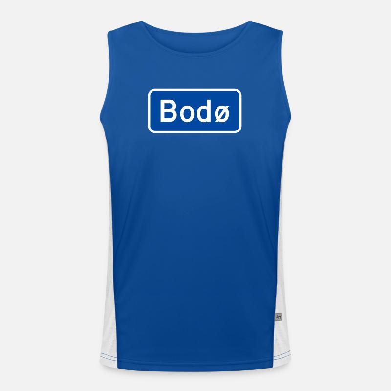 Bodø Débardeur respirant contrasté Homme 