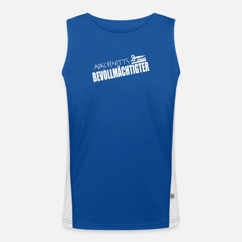 REPRÉSENTANT DE SECTION Débardeur respirant contrasté Homme 