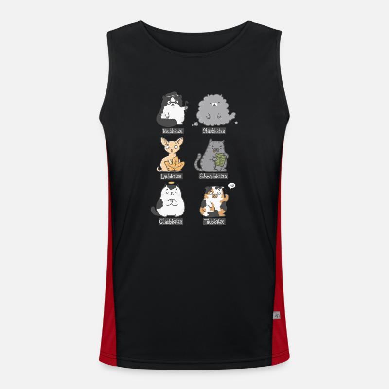 bla vls Men's Functional Contrast Tank Top 