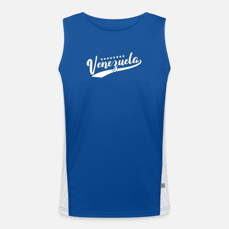 Venezuela Funktionelles Kontrast-Tank Top für Männer 