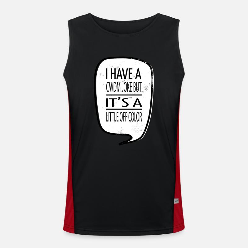 Anniversaire Geek Hacking Coding Citation Débardeur respirant contrasté Homme 