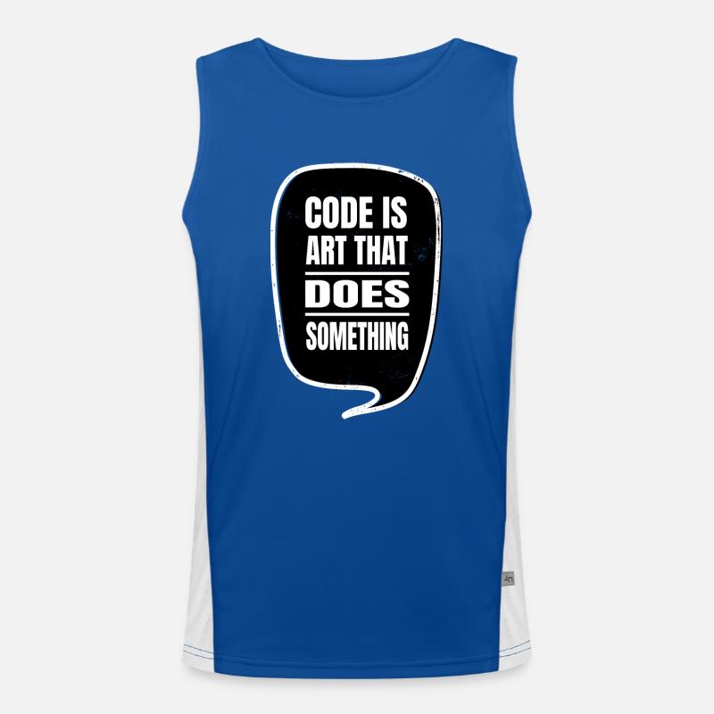 Informatique C Sharp Programmation Fun Blagues Cadeau Débardeur respirant contrasté Homme 