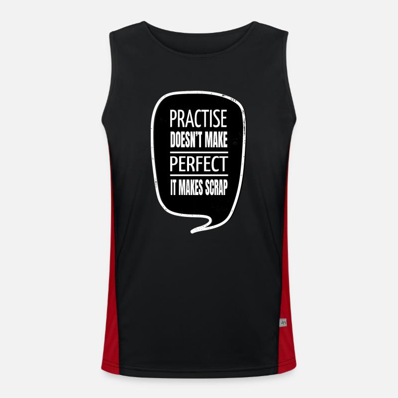 carpenter plumber john carpenter Funktionelles Kontrast-Tank Top für Männer 