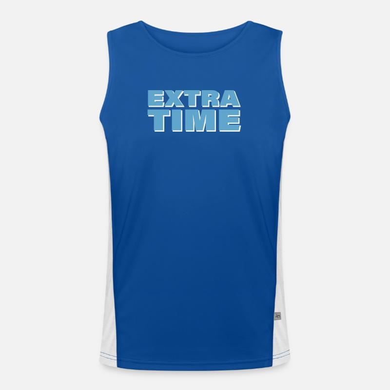 EXTRA TIME Funktionelles Kontrast-Tank Top für Männer 