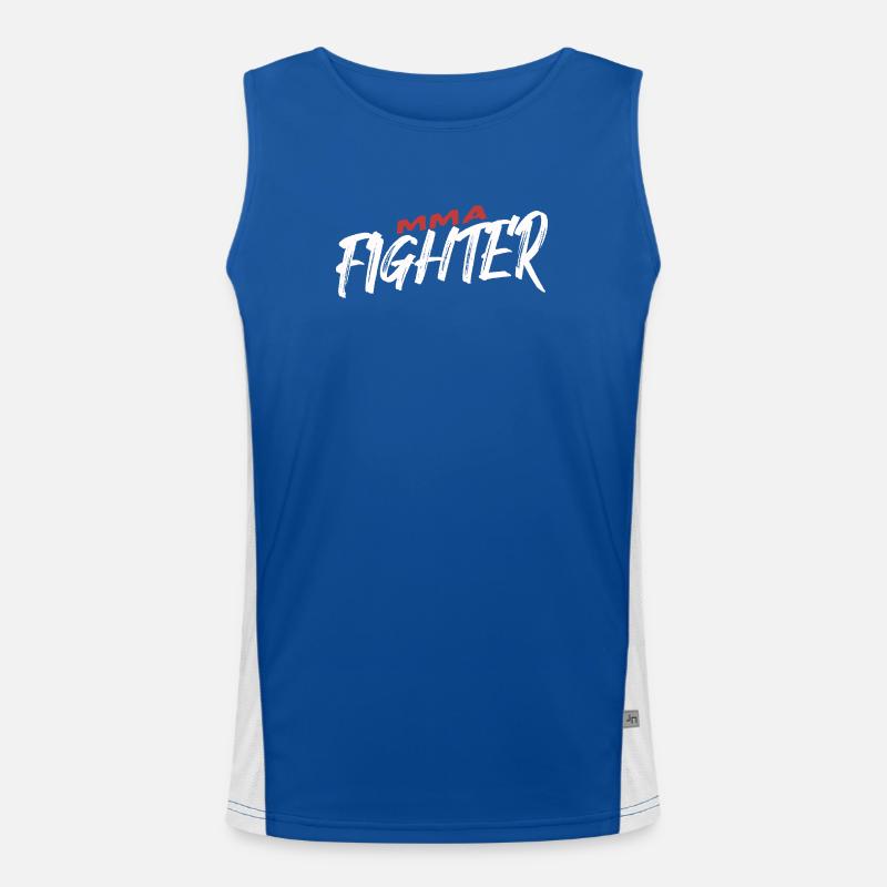 MMA Fighter Power Statement Men's Functional Contrast Tank Top 