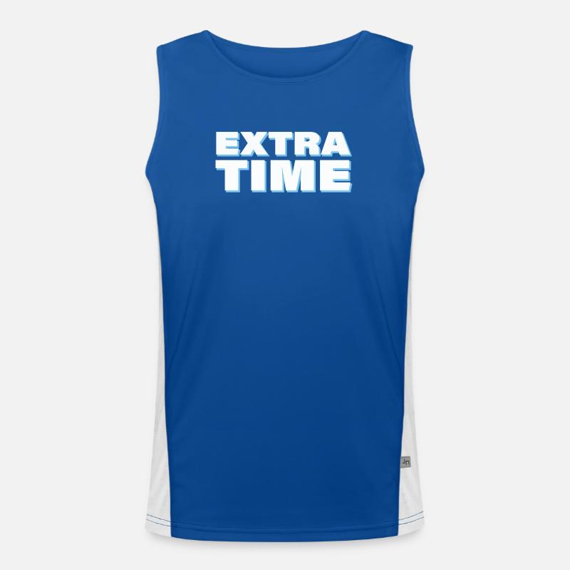 EXTRA TIME Men's Functional Contrast Tank Top 