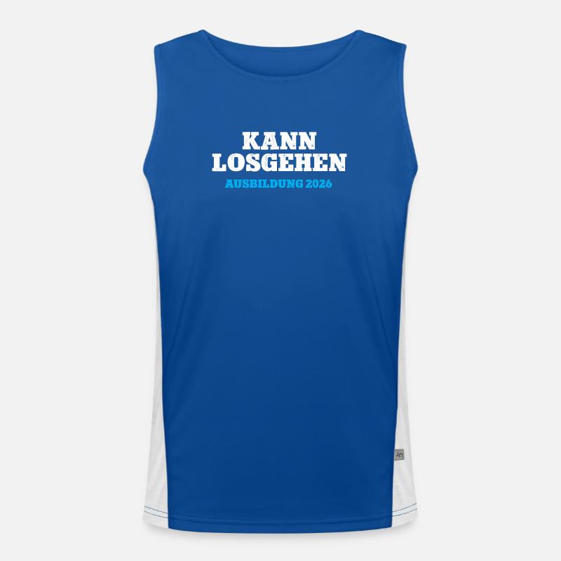 Ready to go Training 2026 Start of training 26 Men's Functional Contrast Tank Top 