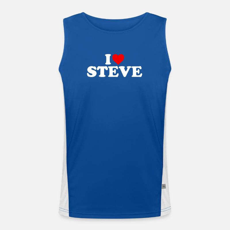 J’aime Steve Débardeur respirant contrasté Homme 