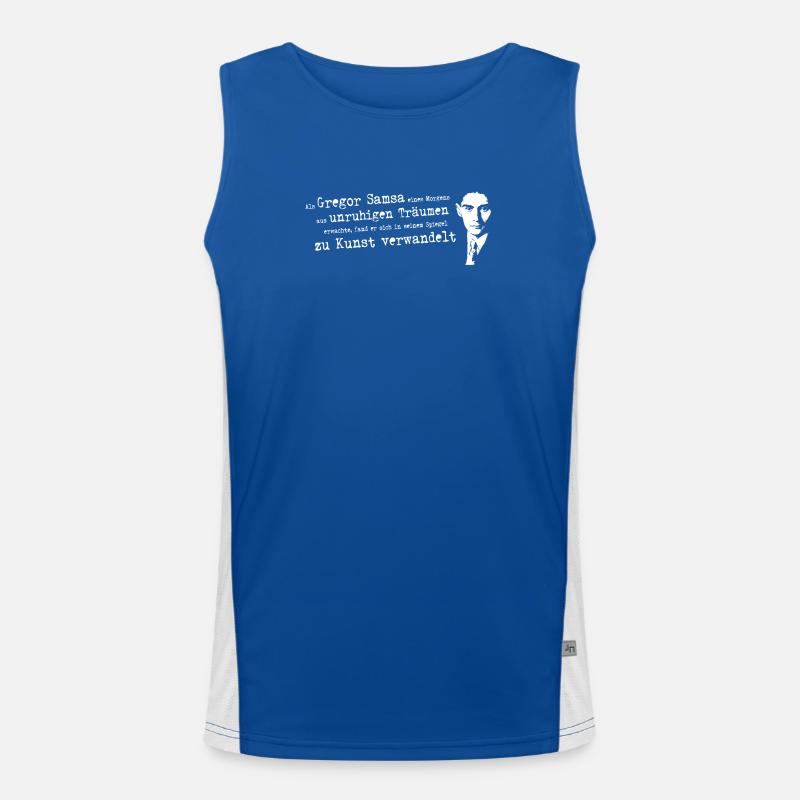 Franz Kafka-Beuys Transformation | Gregor Samsa Men's Functional Contrast Tank Top 