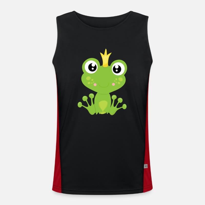 Frog King Men's Functional Contrast Tank Top 