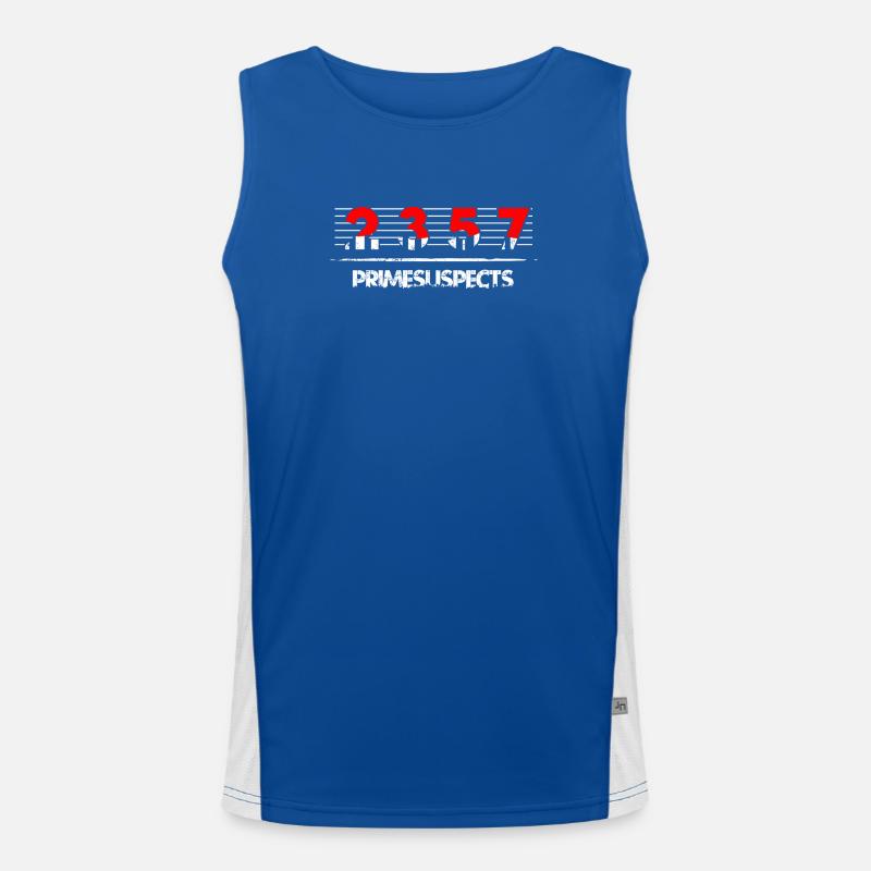 Math Nerd Students University Professor Mathematics Men's Functional Contrast Tank Top 
