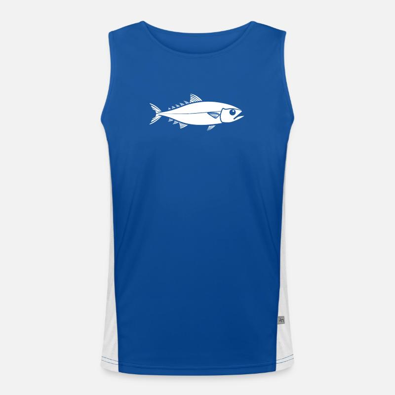 Forelle Funktionelles Kontrast-Tank Top für Männer 