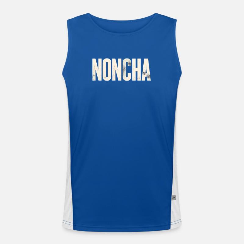 Noncha Funktionelles Kontrast-Tank Top für Männer 