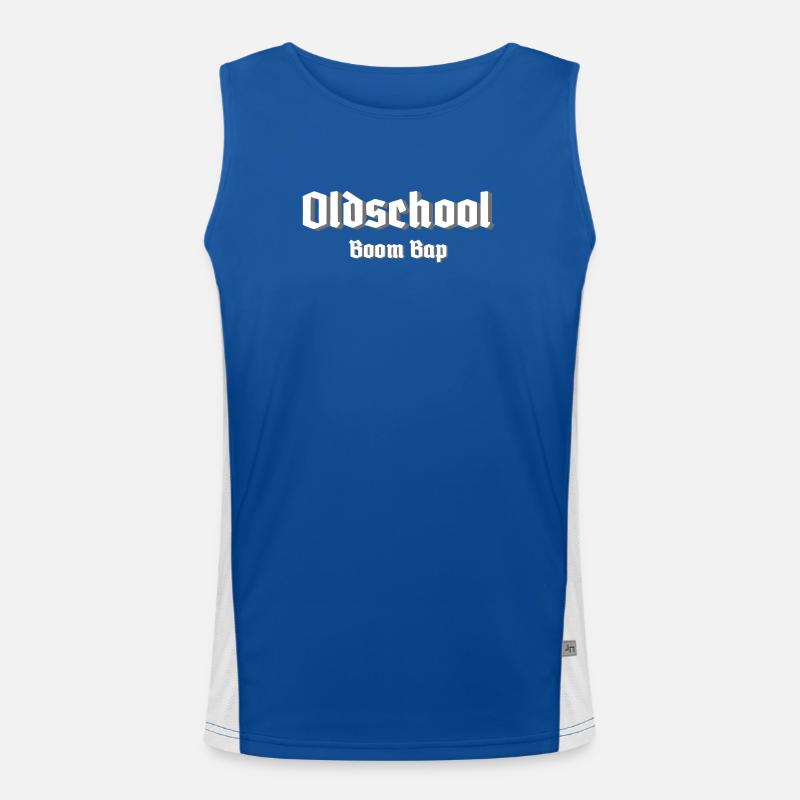 Oldschool Boom Bap Men's Functional Contrast Tank Top 