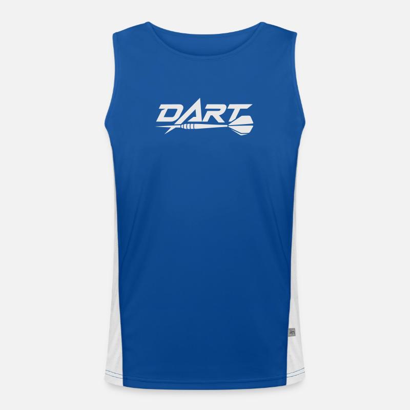 Conception du logo Dart Arrow Débardeur respirant contrasté Homme 