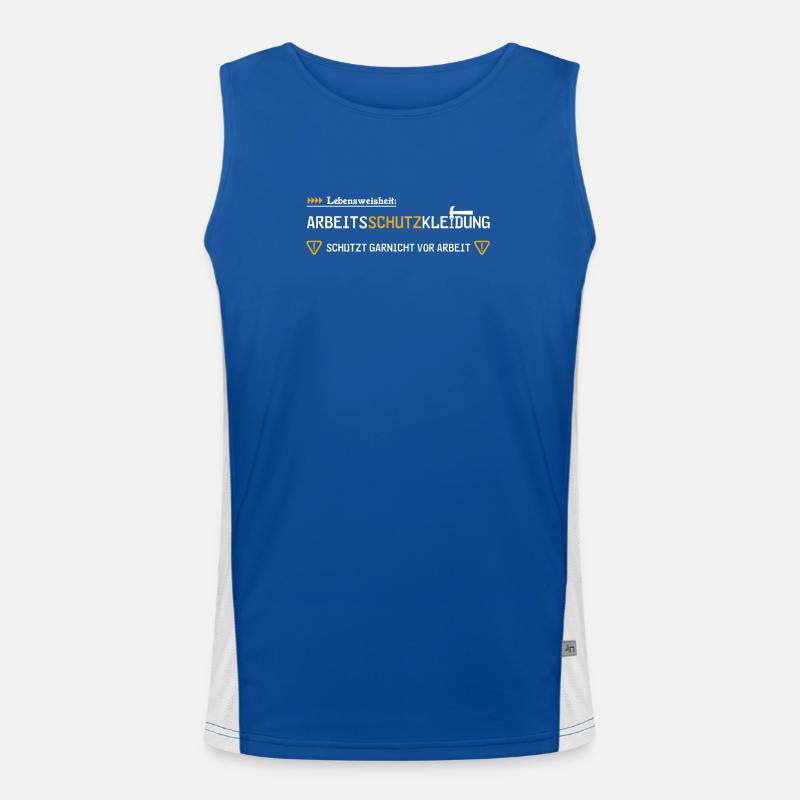 Arbeitsschutzkleidung Funktionelles Kontrast-Tank Top für Männer 