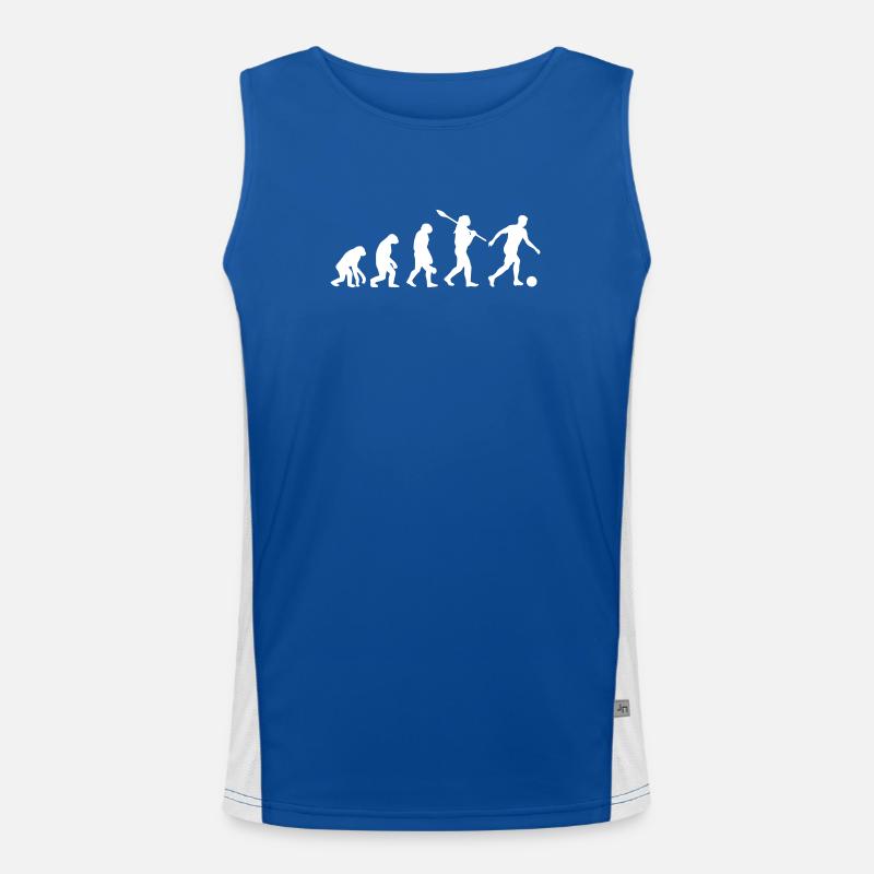 Football Evolution | Soccer Evolution Men's Functional Contrast Tank Top 