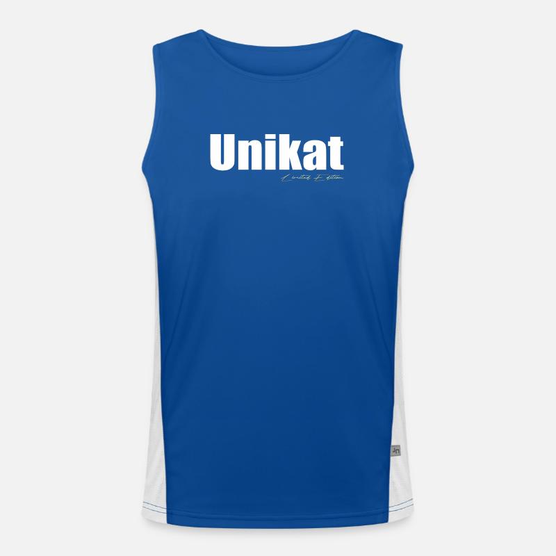 Unikat Funktionelles Kontrast-Tank Top für Männer 