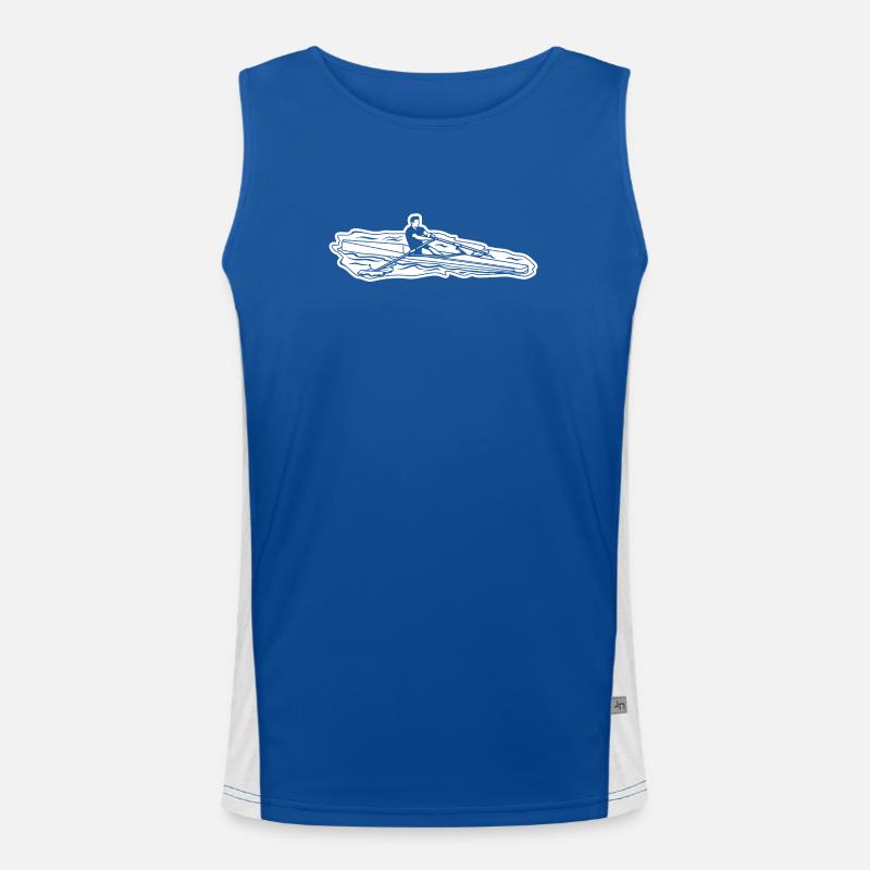 Rower Boy Men's Functional Contrast Tank Top 