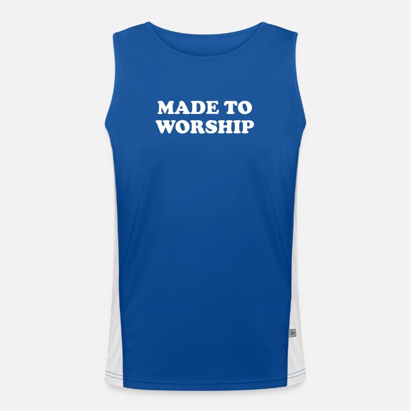 Made To Worship Men's Functional Contrast Tank Top 