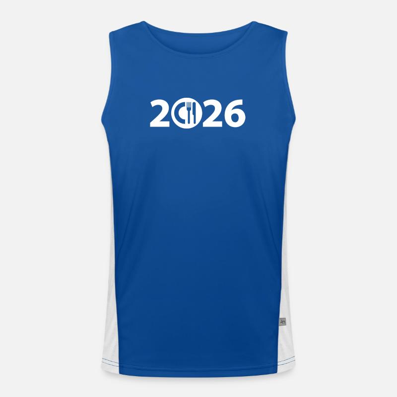 Chef 2026, Chef 2026, Restaurant 2026 Men's Functional Contrast Tank Top 